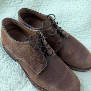 Beckett Simonson Derby Brown Suede  8.5